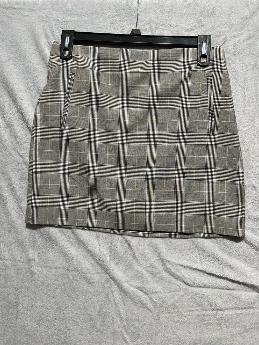 NWT LOFT Versa Seasonless Stretch Plaid Mini Skirt - Size 8